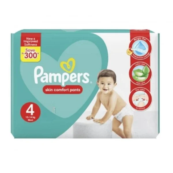 Pamper Pants Jumbo Pack Size 4