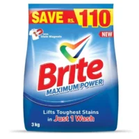 Brite Maximum Power Washing Powder 3kg