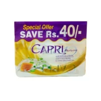 Capri White Soap Family Bundle 160 g x 3