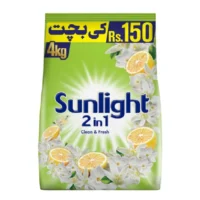 Sunlight 2in1 Washing Powder Green 4kg