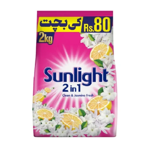 Sunlight 2in1 Washing Powder Pink 2kg