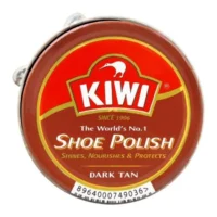 Kiwi Shoe Polish Dark Tan 45ml