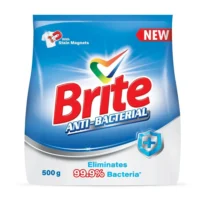 Brite Anti-Bacterial Washing Powder 500 g