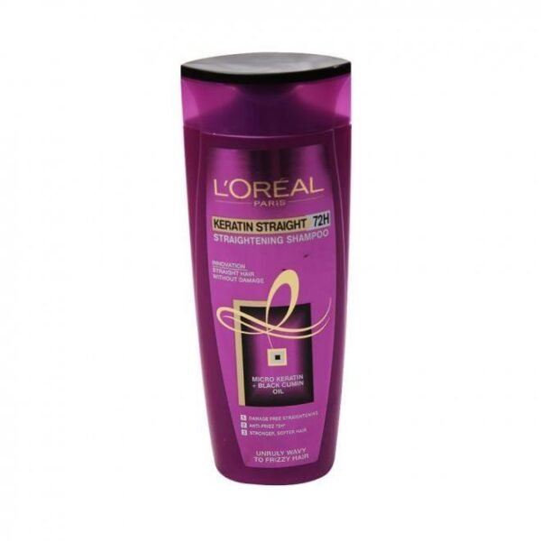 Loreal Shampoo Keratin Straight 175ml