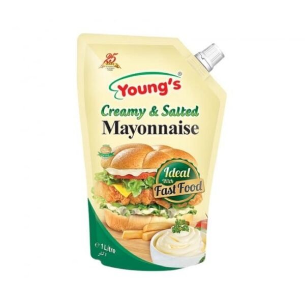 Young Creamy and Salted Mayonnaise 1L