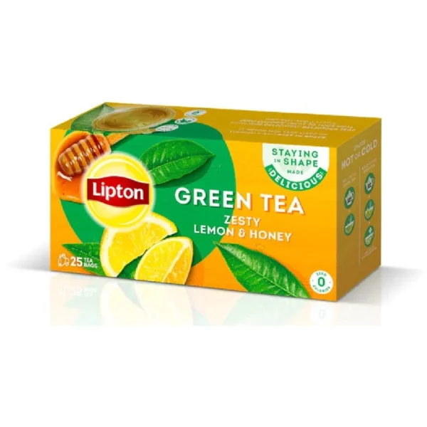 Lipton Green Tea Lemon Honey 25 Tea Bags